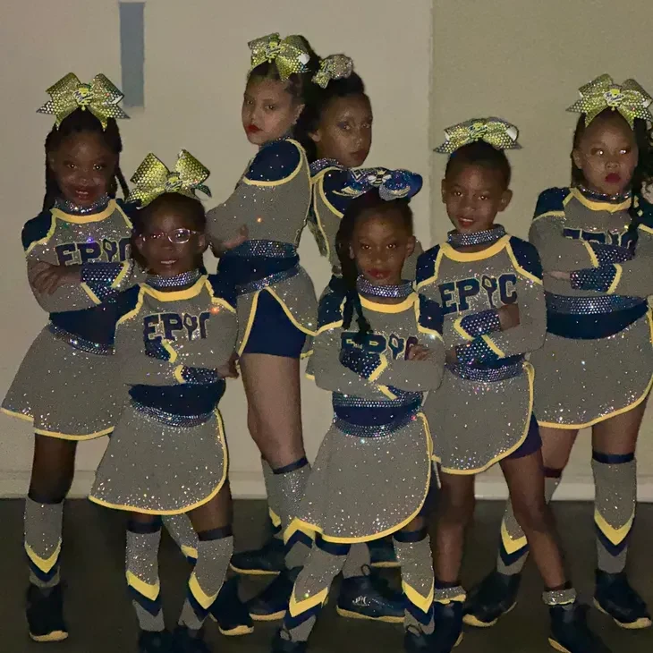Buzzin Bees cheerleading team at EPIC Cheer & Dance Academy