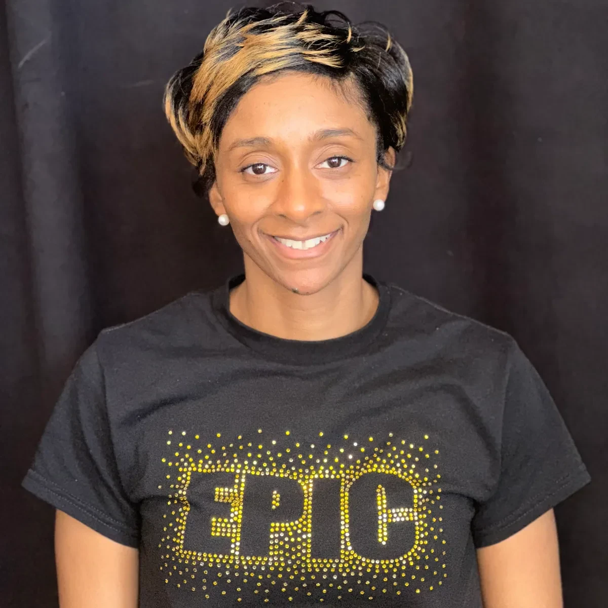 Coach Jae, tumbling coach at EPIC Cheer & Dance Academy